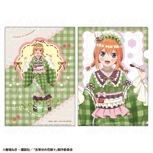 『五等分の花嫁*』和パフェドレスVer. クリアファイル 中野四葉